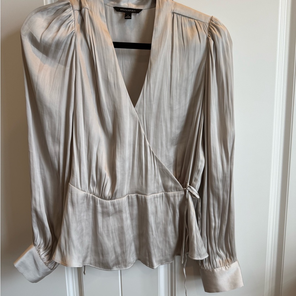 Banana Republic Wrap Blouse
